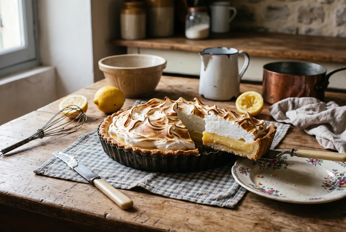 Tarte au citron meringuée : la recette de grand-mère