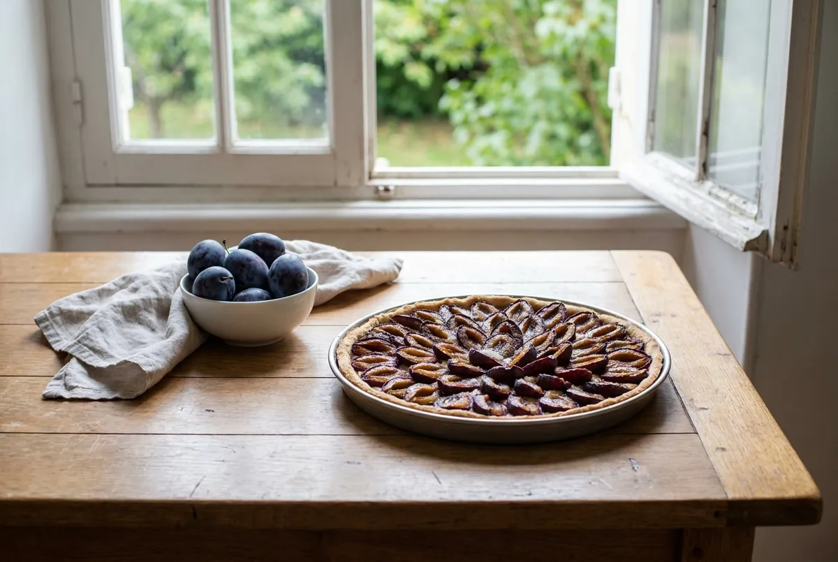 Tarte aux quetsches : la recette de grand-mère