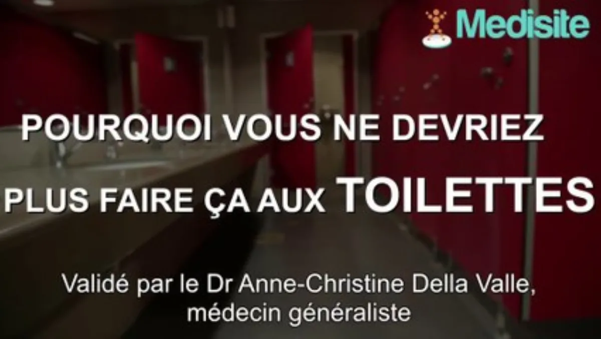 3 choses que vous ne devriez plus faire aux toilettes