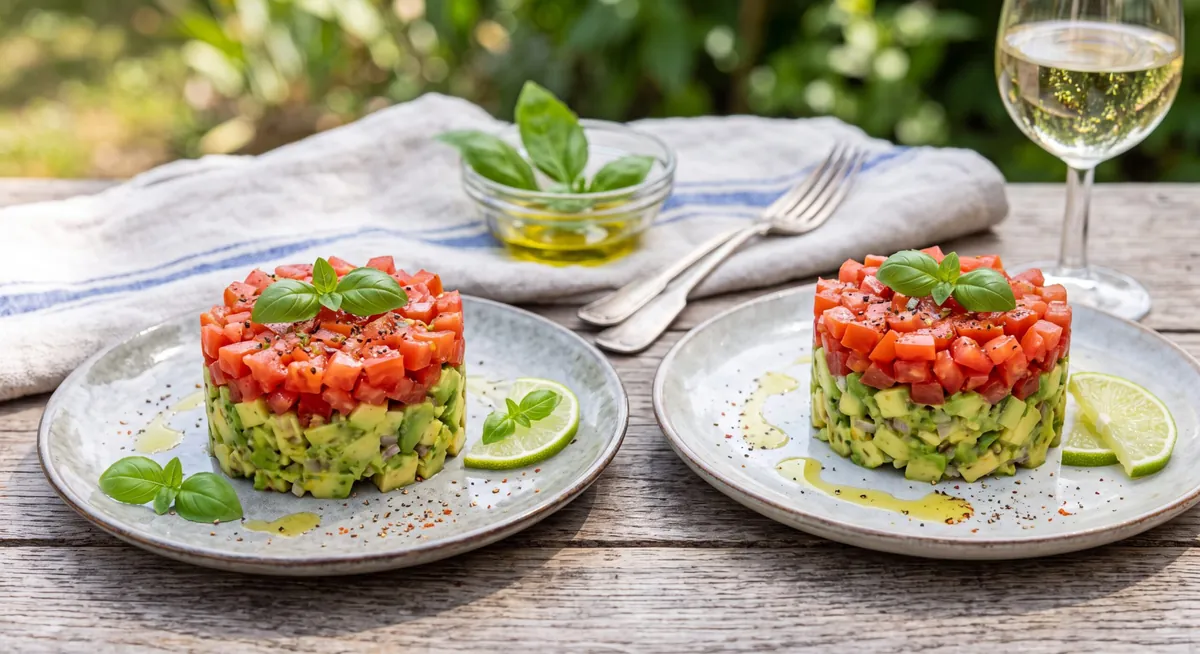 Tartare avocat tomate : l&rsquo;entrée fraîcheur prête en 20 minutes